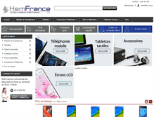 Tablet Screenshot of hemfrance.com